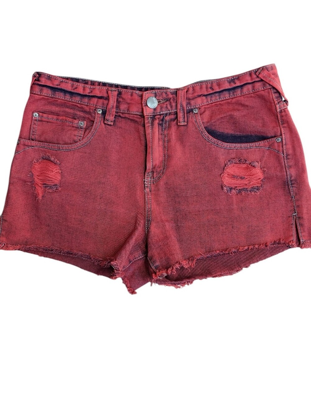 Free People Distressed Raw Denim Women’s Shorts 29